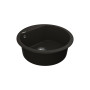 Кухонна гранітна мийка VANKOR Tera TMR 01.50 Black + сифон