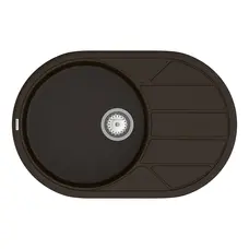 Кухонна мийка Easy EMO 02.78 Chocolate + сифон