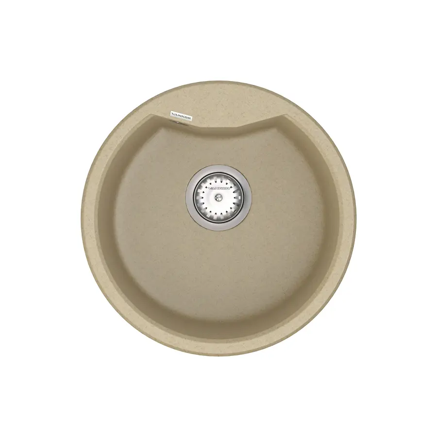Кухонна гранітна мийка VANKOR Vena VMR 01.48 Safari + сифон