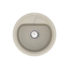 Кухонна гранітна мийка VANKOR Polo PMR 01.44 Terra + сифон