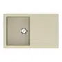 Кухонна гранітна мийка VANKOR Orman OMP 02.78 Beige + сифон