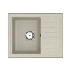 Кухонна гранітна мийка VANKOR Lira LMP 02.55 Terra + сифон