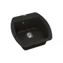 Кухонна гранітна мийка VANKOR Norton NMP 01.48 Black + сифон