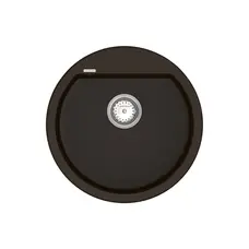 Кухонна гранітна мийка VANKOR Tera TMR 01.50 Chocolate + сифон