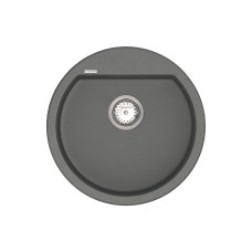 Кухонная гранитная мойка VANKOR Tera TMR 01.50 Gray + сифон