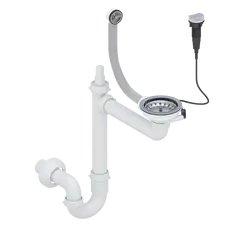 Сифон-автомат VANKOR для кухонной мойки 3 ½, одинарный