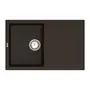 Кухонная гранитная мойка VANKOR Orman OMP 02.78 Chocolate + сифон