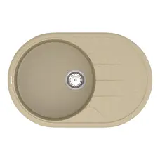 Кухонна гранітна мийка VANKOR Sity SMO 02.78 Safari + сифон