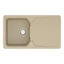 Кухонна гранітна мийка VANKOR Sigma SMP 02.85 Safari + сифон
