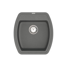 Кухонна гранітна мийка VANKOR Norton NMP 01.48 Gray + сифон