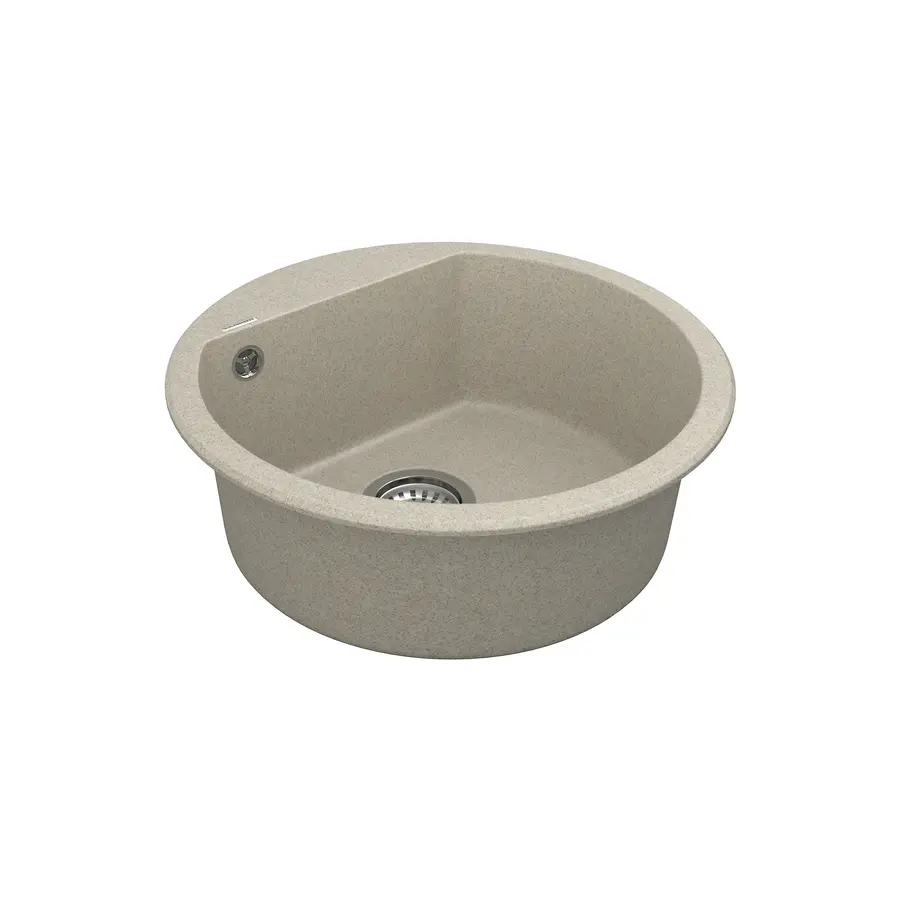 Кухонная гранитная мойка VANKOR Tera TMR 01.50 Terra + сифон