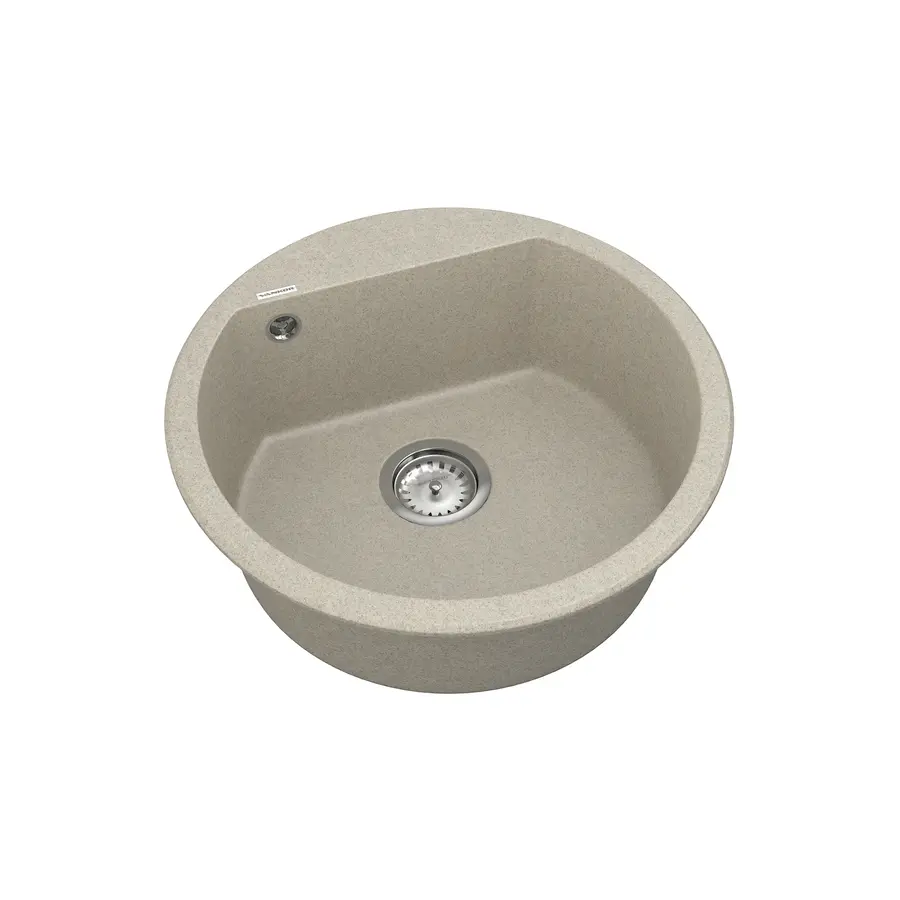 Кухонная гранитная мойка VANKOR Tera TMR 01.50 Terra + сифон