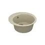 Кухонна гранітна мийка VANKOR Sity SMR 01.50 Beige + сифон