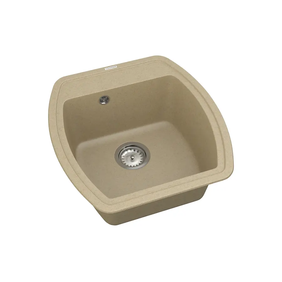 Кухонна гранітна мийка VANKOR Norton NMP 01.48 Safari + сифон