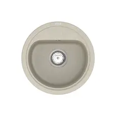 Кухонна гранітна мийка VANKOR Lira LMR 01.44 Terra + сифон