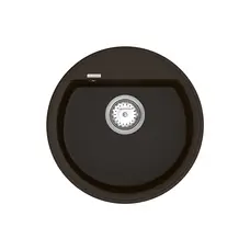 Кухонна гранітна мийка VANKOR Easy EMR 01.45 Chocolate + сифон