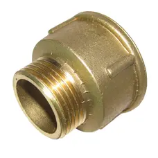 Перехідник редукційний латунний 3/4″ВР х 1/2″ЗР штампований А0603А VA