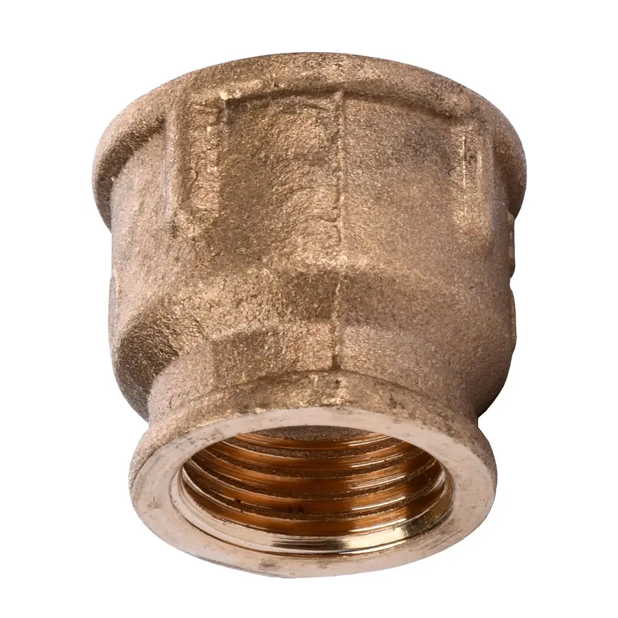 Муфта редукційна латунна 3/4″ВР х 1/2″ВР штампована полегшена А0306А VA