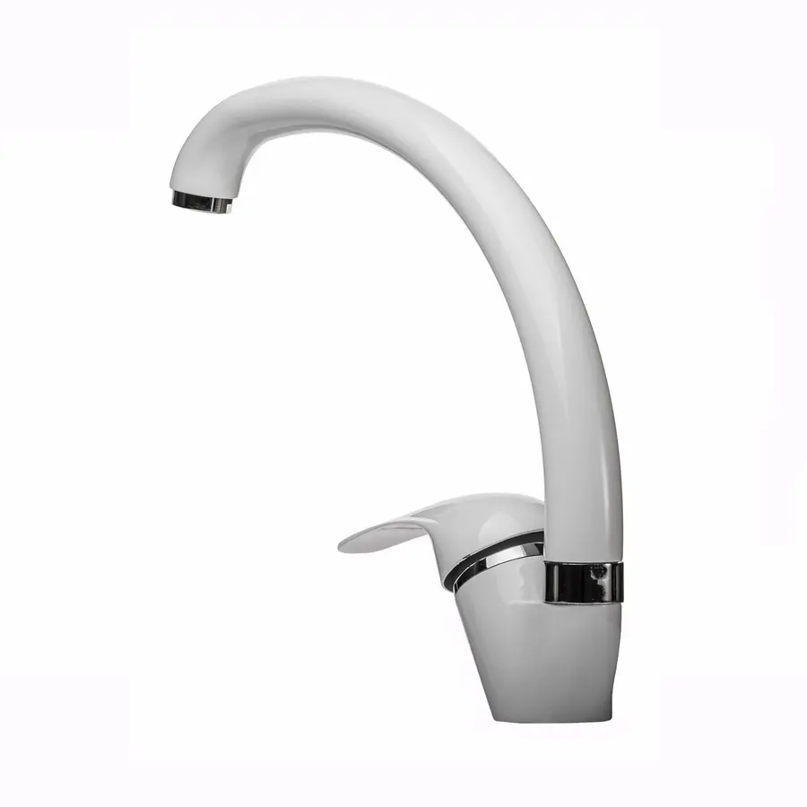 Смеситель для кухни EcoMix GEZ-WHITE-203S