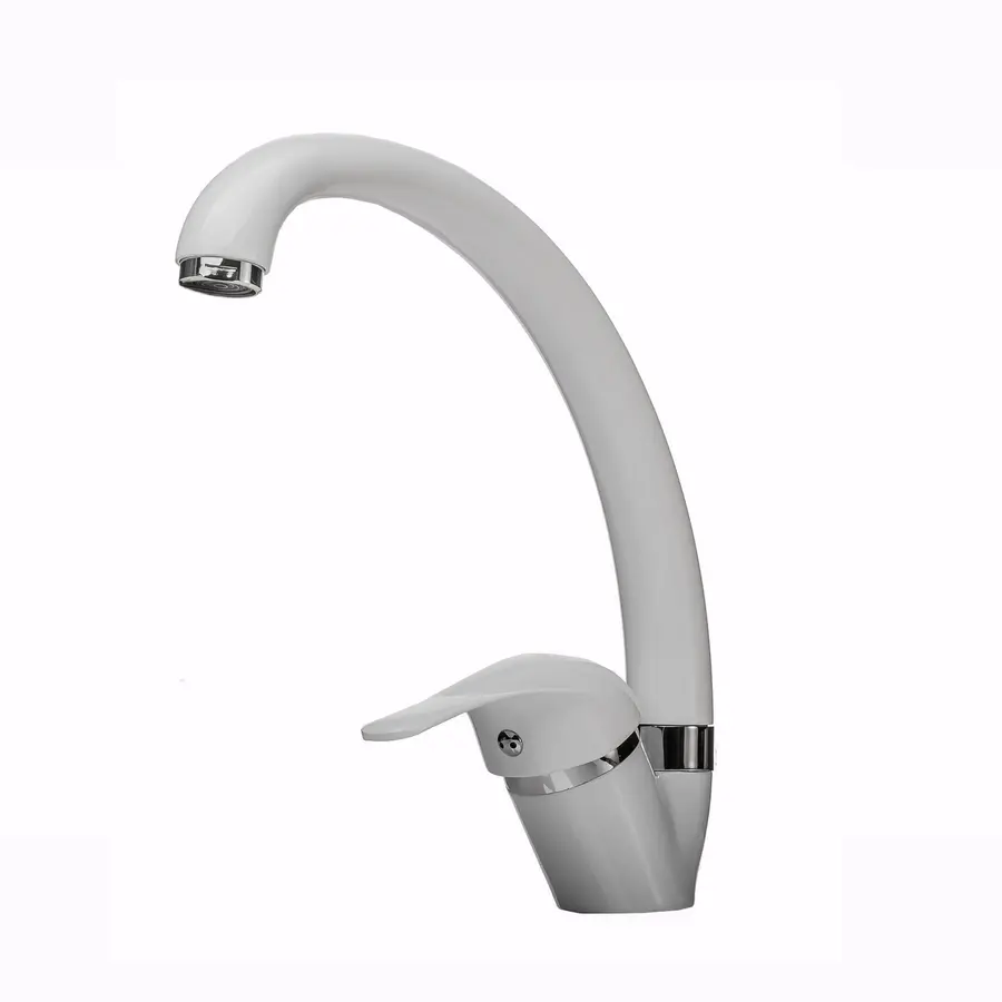 Смеситель для кухни EcoMix GEZ-WHITE-203S