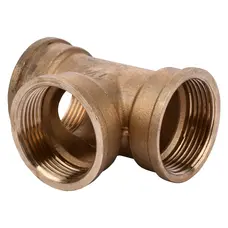 Трійник латунний 1 1/4″ВР х 1 1/4″ВР х 1 1/4″ВР ливарний A0208-1А VA