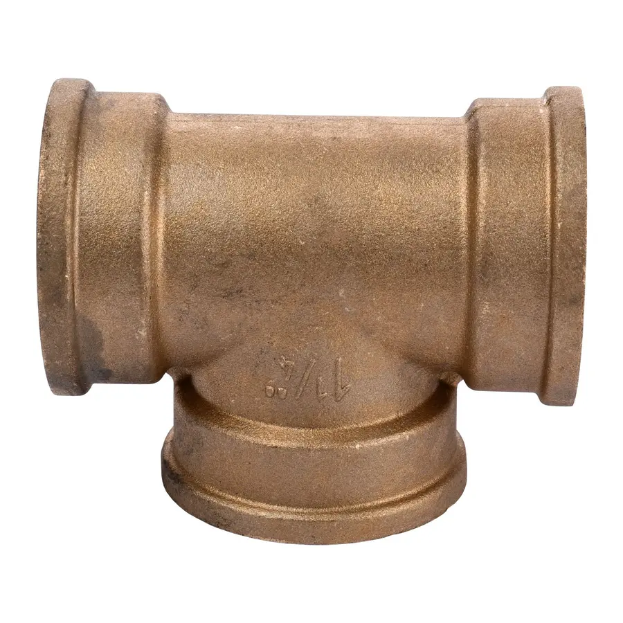 Трійник латунний 1 1/4″ВР х 1 1/4″ВР х 1 1/4″ВР ливарний A0208-1А VA