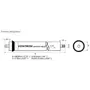 Мембрана для систем обратного осмоса Vontron 75G, ULP1812-75