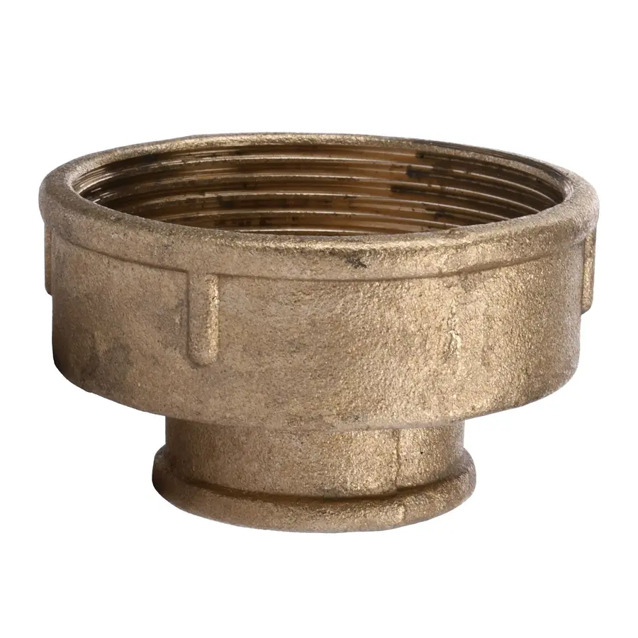 Муфта редукційна латунна 2″ВР х 1″ВР ливарна 321Б