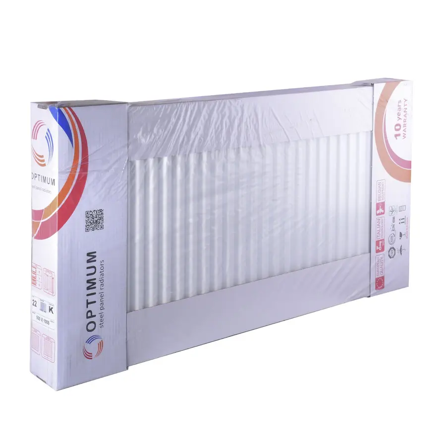 Радіатор сталевий панельний OPTIMUM 22 бок 500x900