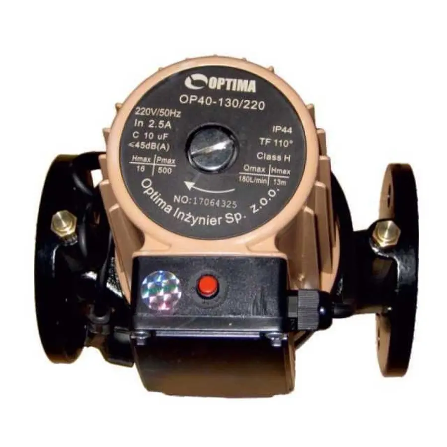 Насос циркуляційний фланцевий Optima OP50-180 245мм + кабель з вилкою