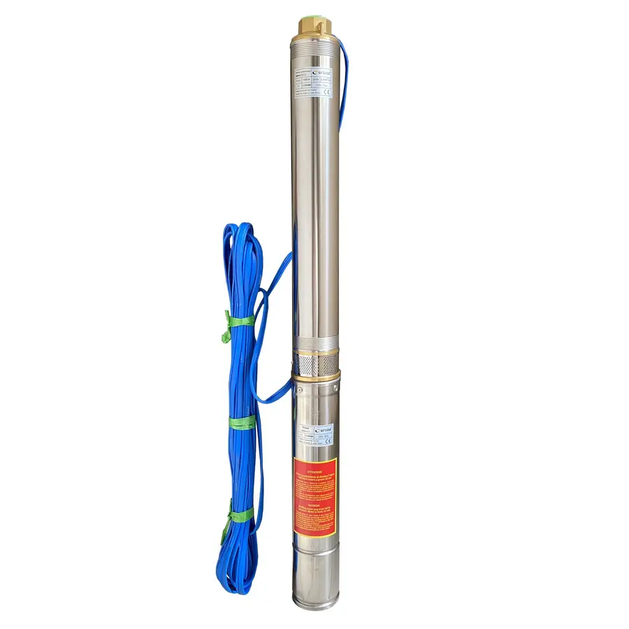 Насос свердловинний з підв, стійк, до піску OPTIMA 4SDm3/15 1,1 кВт 109м + пульт+кабель 15м NEW