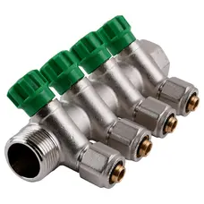 Коллектор ECO 1018 1 / 2х1G четвёртый (под 35 *) с перекрытием