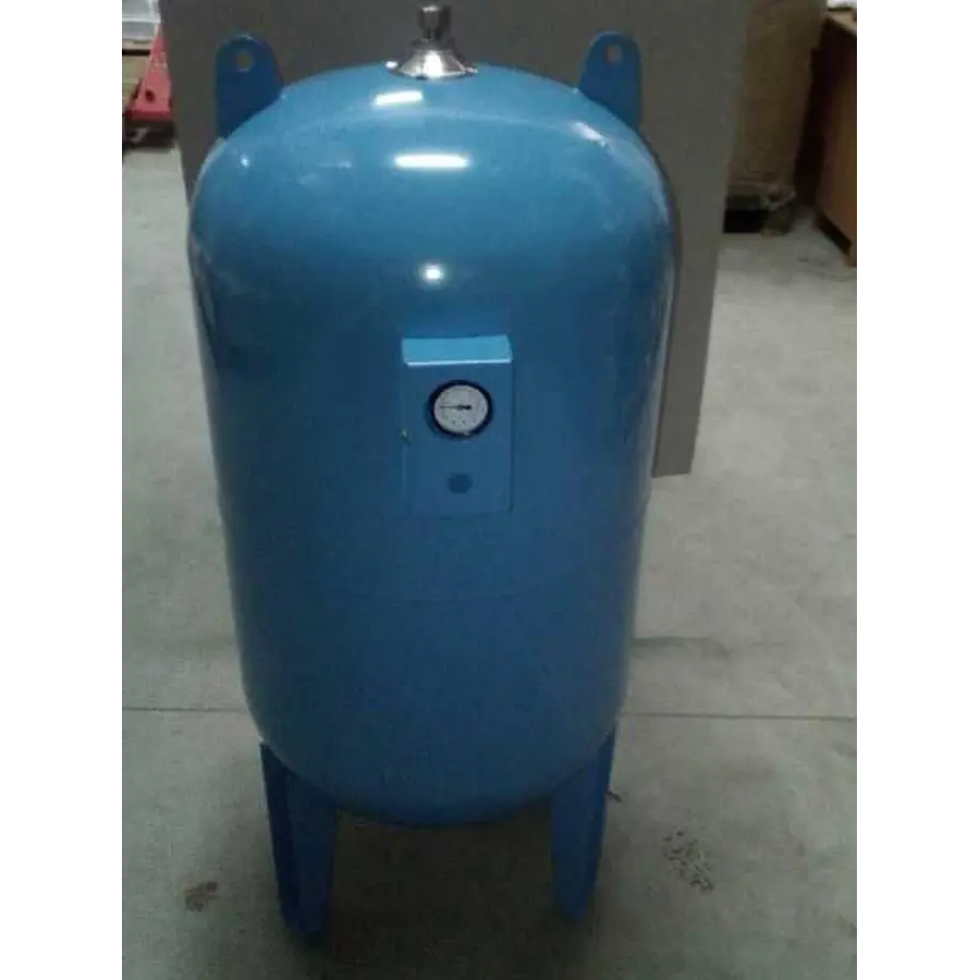 Гідроакумулятор150л VOLKS pumpe 10bar вертик.(з манометром)