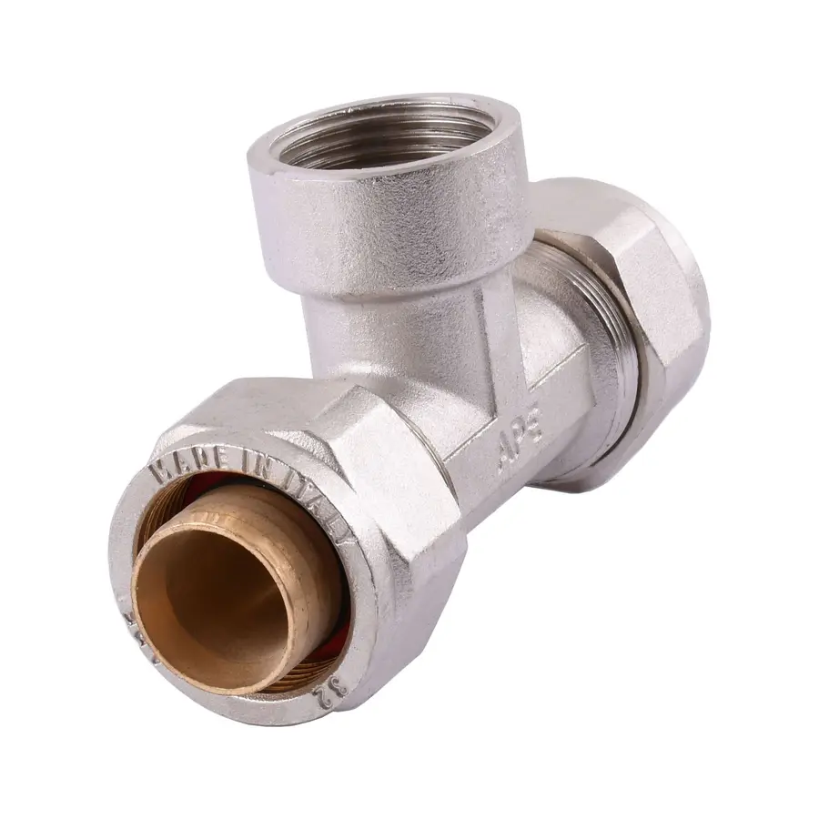 Трійник із внутрішньою різьбою APE ITALY 732 L 32х1″x32