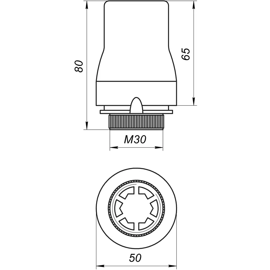 Термоголовка ECO Technology ECO5030 M30х1,5