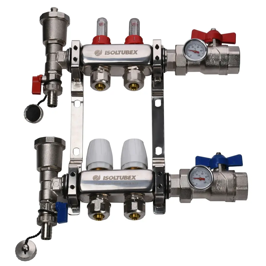 Колекторна система ISOLTUBEX INOX AISI-304 CO2 (1″ х 2)