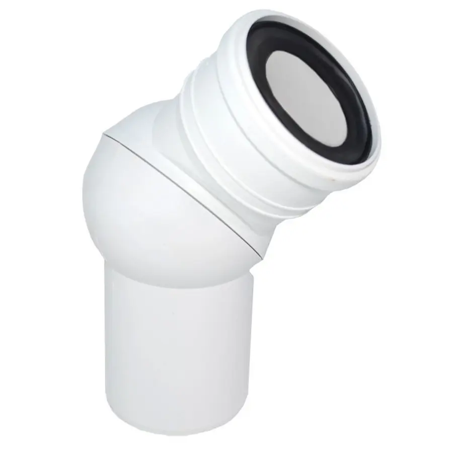 Коліно універсальне Waterstal WC Ø110 45°/90°