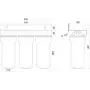 Система 3-х ступенчатого очистки Bio + systems NSL103, 1/2 "