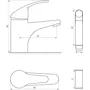 Смеситель для умывальника Globus Lux Solly GLSO-0222