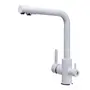 Змішувач для кухні під осмос Globus Lux LAZER GLLR-0444-7-WHITE
