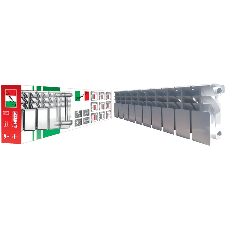 Радіатор біметалевий секційний GALLARDO BISMALL 200/96 (кратно 10)