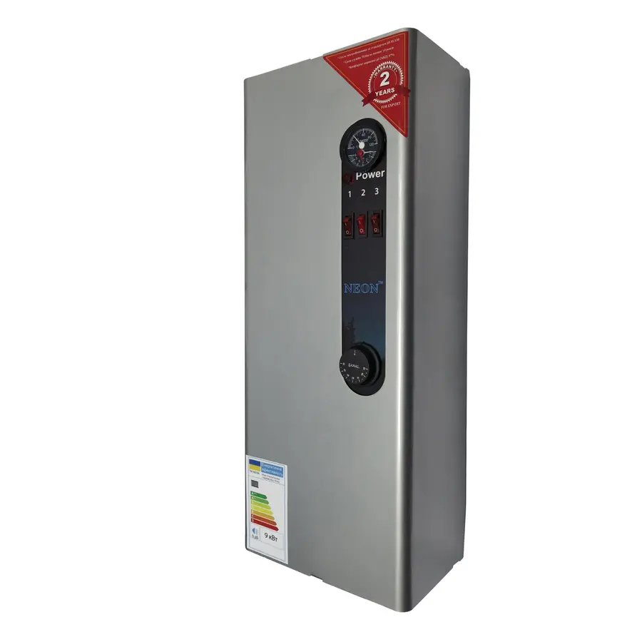 Електричний котел NEON WCSMG 9.0 кВт 220/380 В, сімістор