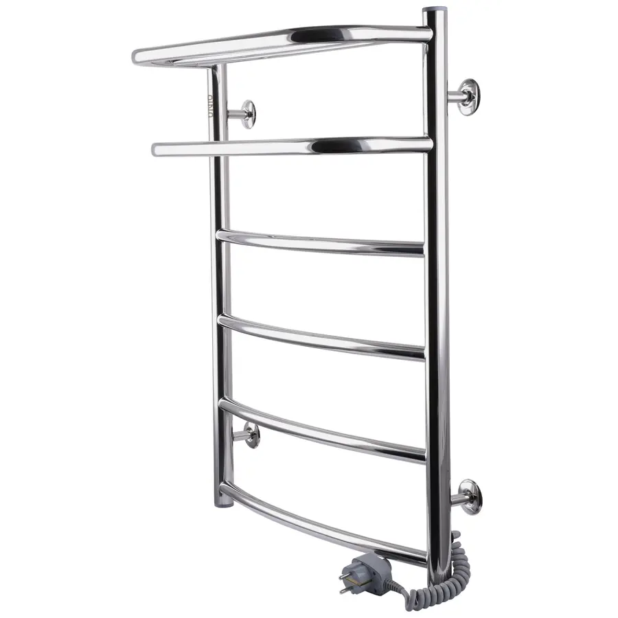 Полотенцесушитель UNIO Op ER 700-500-6 Оливия с полкой электро