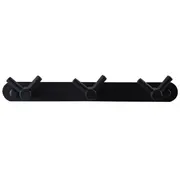 Планка з гачками Globus Lux BS8435-3 чорна матова SUS304