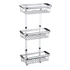 Поличка пряма потрійна TOPAZ 4103