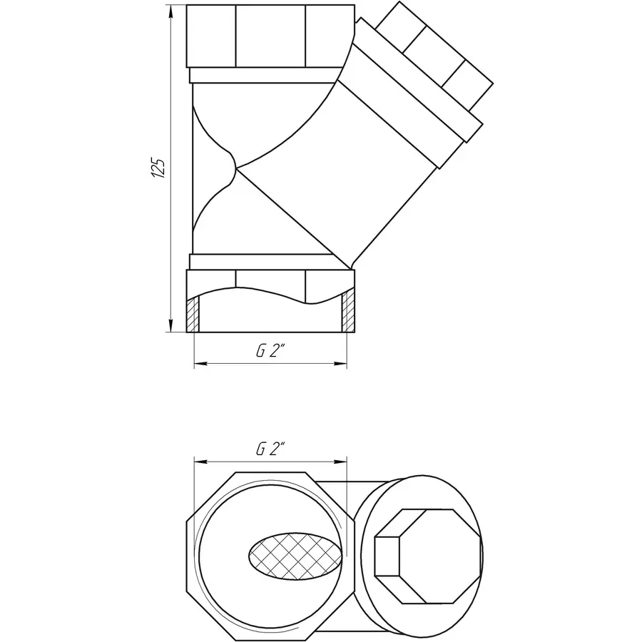 Фільтр грубого очищення ITAP 2″ 192