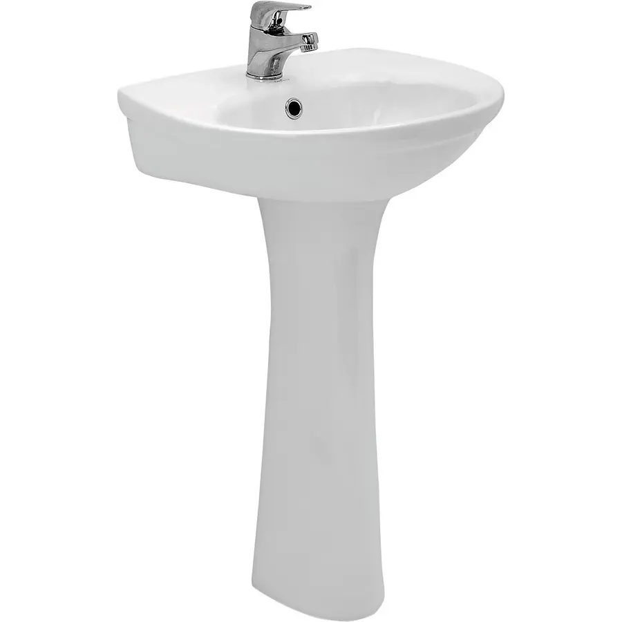 Умывальник напольный Cersanit EKO 50 белого цвета