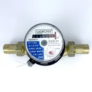 Лічильник холодної води Gidrotek E-T 1,6U 1/2″ зі штуцером (110мм)
