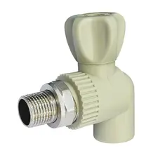 Кран радиаторный угловой Vsplast PPR ф20x1 / 2 "2026