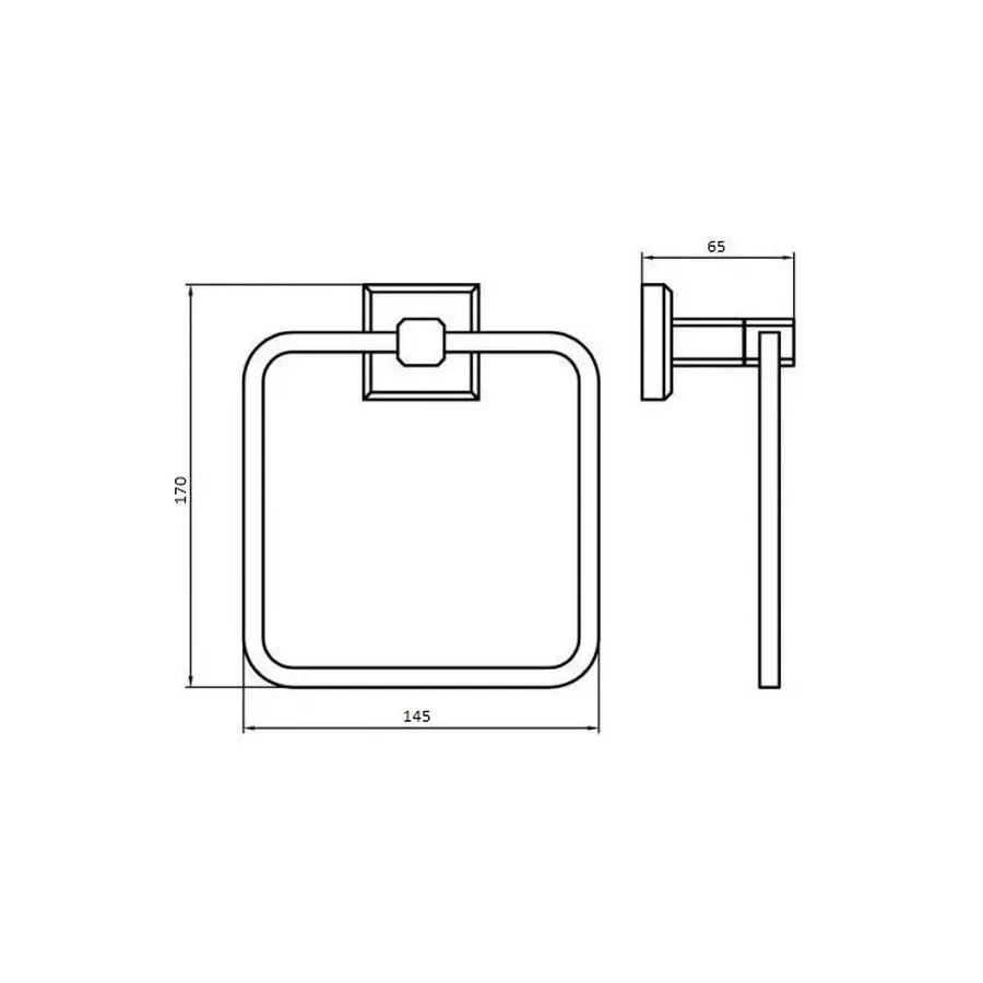 Держатель полотенец Perfect Sanitary Appliances KB 9913